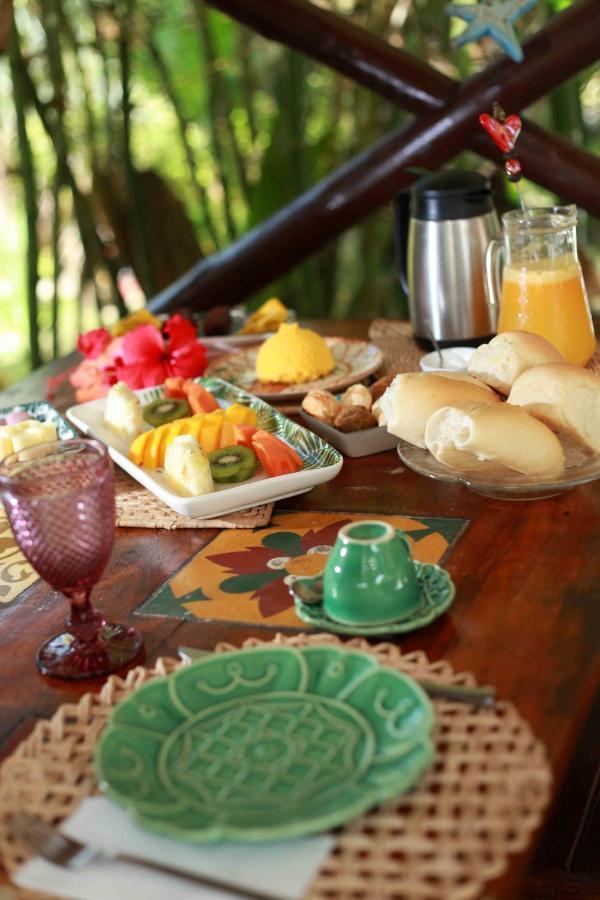 Bambusada Boutique Hotel カナヴィエイラス エクステリア 写真