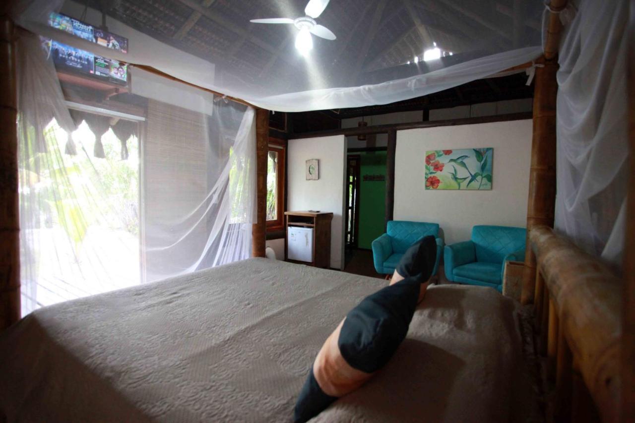 Bambusada Boutique Hotel カナヴィエイラス エクステリア 写真